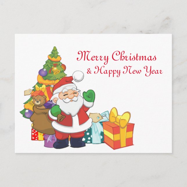 Christmas Postcard Postkarte (Vorderseite)