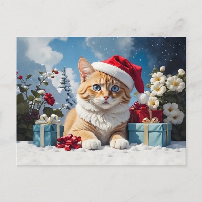 Christmas Postkarte (Vorderseite)