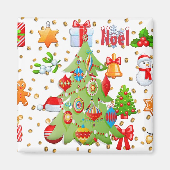 Christmas Potpourri Magnet (Vorne)