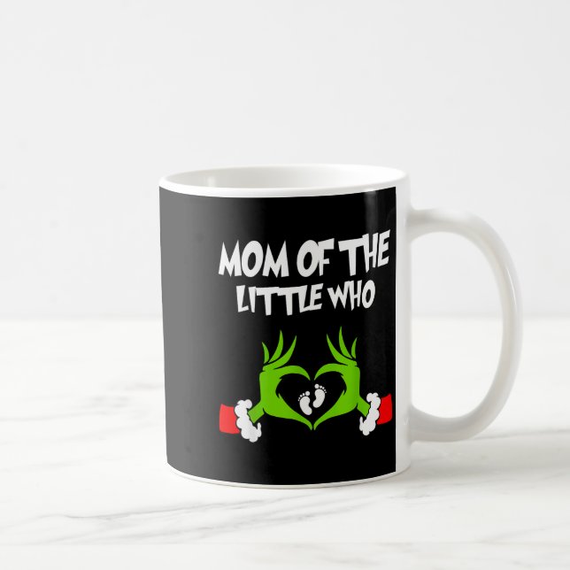 Christmas Pregnancy Announcement Funny Mom Of The  Kaffeetasse (Rechts)