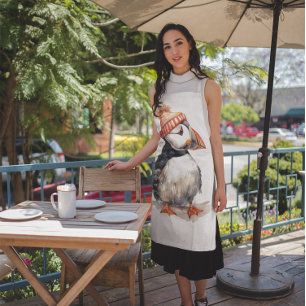 Christmas Puffin Schürze