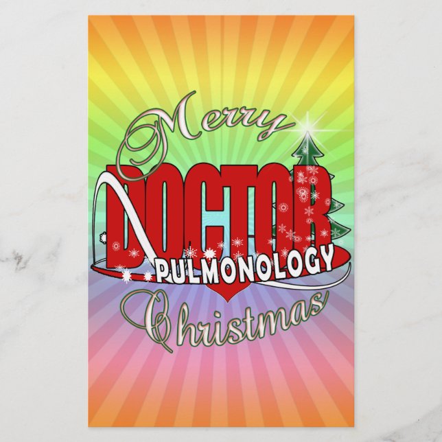 CHRISTMAS PULMONOLOGIER PULMONOLOGISTIN (Vorderseite)