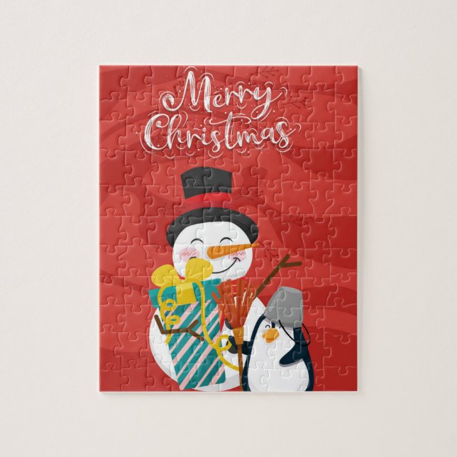 Christmas-Puzzle Puzzle (Vertikal)