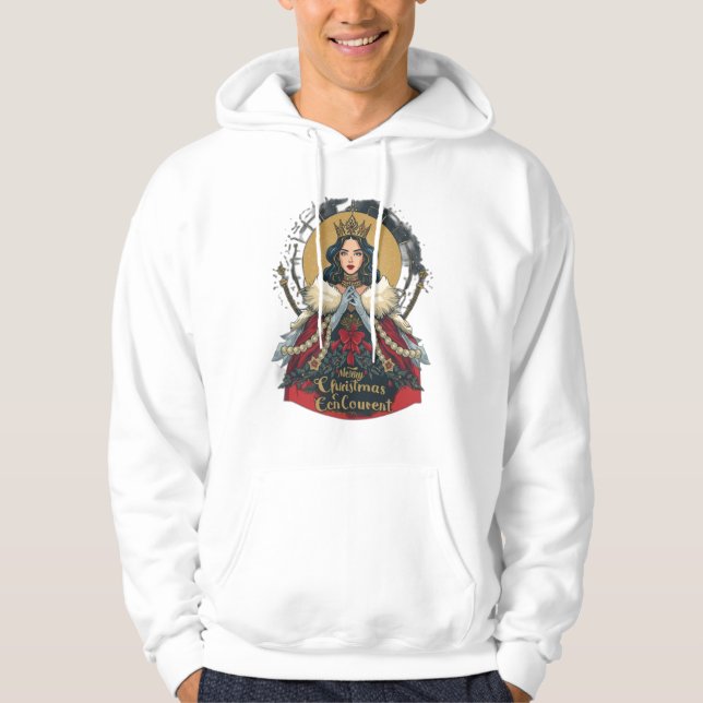Christmas Queen in Her element Hoodie (Vorderseite)