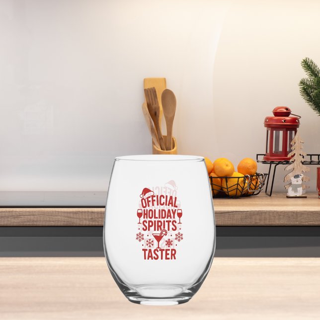 Christmas quote funny party spirits taster weinglas ohne stiel (Von Creator hochgeladen)