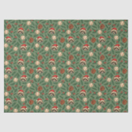 Christmas Raccoon Baseball Tissue Paper Seidenpapier