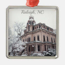 Christmas Raleigh NC North Carolina Architektur Ornament Aus Metall