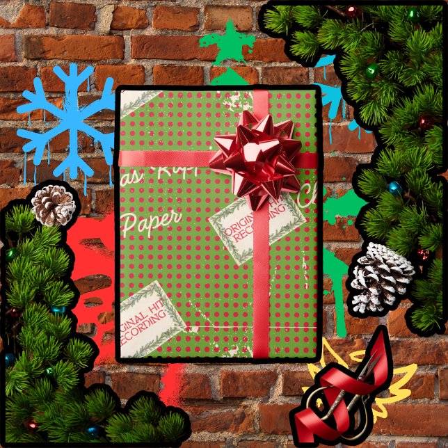 Christmas Rappin'Green Geschenkpapier (Von Creator hochgeladen)