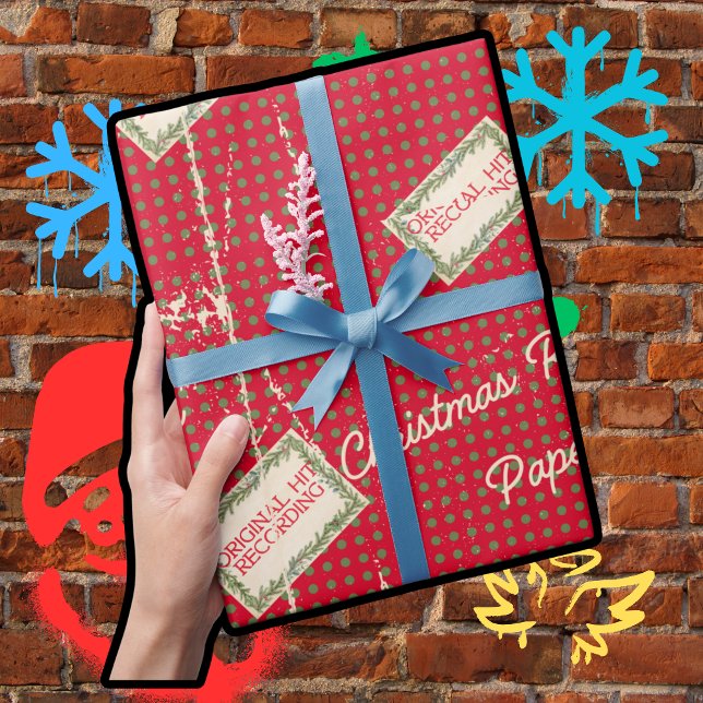 Christmas Rappin'Red Geschenkpapier (Von Creator hochgeladen)