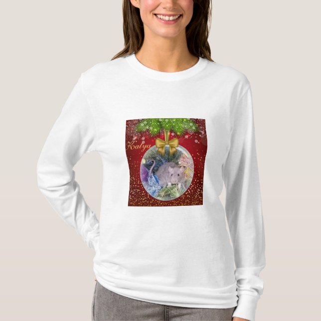 CHRISTMAS RAT T-Shirt (Vorderseite)