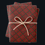Christmas Red Buffalo Plaid Geschenkpapier Set<br><div class="desc">A traditional red Christmas plaid with a trendy buffalo pattern.  The perfect gift presentation for all of your packaging this holiday season!</div>