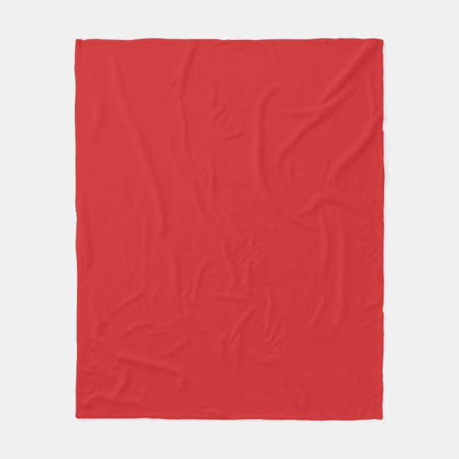 Christmas Red Fleece Blanket (Vorderseite)
