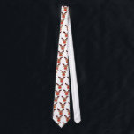 Christmas Red Nosed Reindeer Krawatte<br><div class="desc">Ein niedlicher Rotnasen-Rentier ist bereit,  Ihre Urlaubsstimmung zu erhellen.</div>