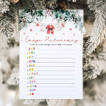 Christmas Red Santa Baby Emoji Pictionary Game Einladung<br><div class="desc">ANTWORTEN: 1.MAMA-TO-BE 2.MORNING SICKNESS 3.BABY DUSCHE 4.BOY ODER MÄDCHEN / GESCHLECHTERREVEAL 5.EPIDURAL 6.TWIN 7.BUN IN DER OVEN 8.CRAVINGS 9.DUE DATUM 10.DIAPER BAG 11. ARBEIT / BABYLIEFERUNG 12. BABY-LIEBE... ... ... ... ... ... ... ... ... ... ... ... ... ... ... ... ... ... ... ... ... ... ... ......</div>