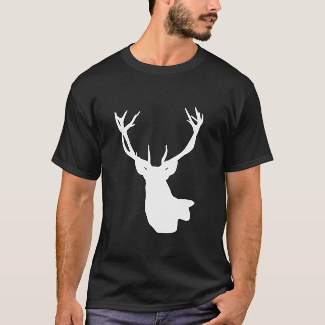 Christmas Reindeer Hunter Deer Meat Hunting Reinde T-Shirt (Vorderseite)