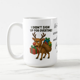 Christmas Reindeer Mug Kaffeetasse