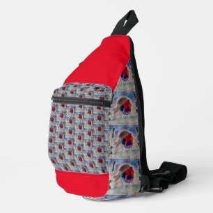 Christmas Robin Crossbody Bag