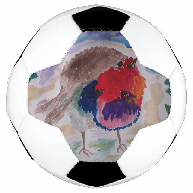 Christmas Robin Fußball (Vorderseite)