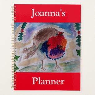 Christmas Robin Planer