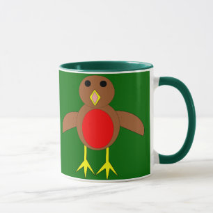 Christmas Robin Tasse