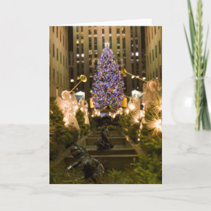 Christmas Rockefeller Center Feiertagskarte