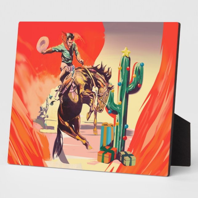Christmas Rodeo Fotoplatte (Seite)