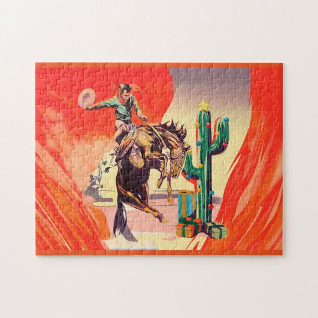 Christmas Rodeo Puzzle (Horizontal)