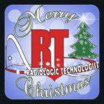 CHRISTMAS RT RADIOLOGIC TECHNOLOGIST QUADRATISCHER AUFKLEBER<br><div class="desc">CHRISTMAS RT RADIOLOGIC TECHNOLOGIST BIG RED ACRONYM MERRY CHRISTMAS - Celebrate RADIOLOGY RADIOLOGISTIN X-RAY IMAGING</div>