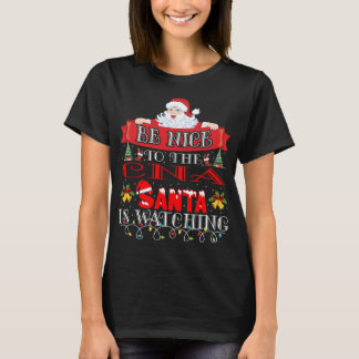 Christmas Santa Claus CNA Gift T-Shirt