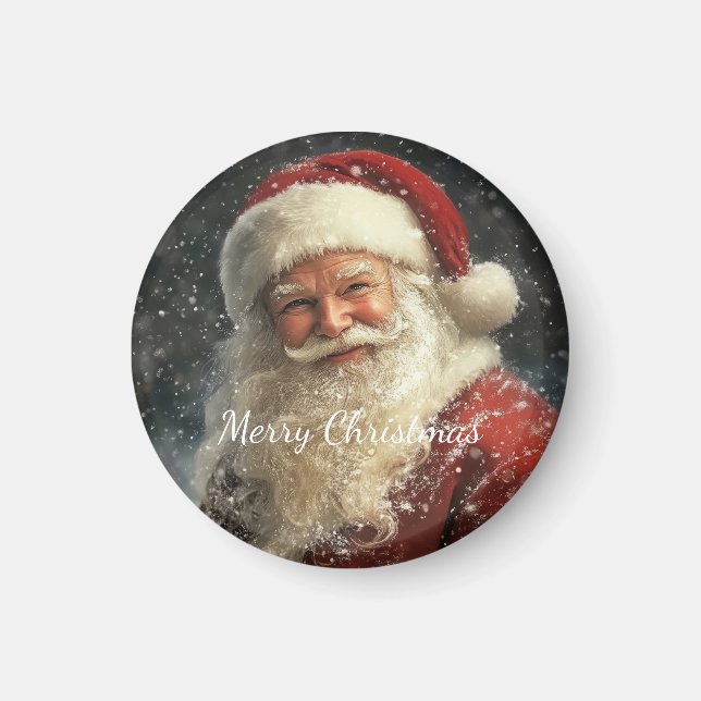 Christmas Santa Claus Magnet (Vorne)
