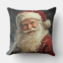 Christmas Santa Claus Throw Pillow Kissen