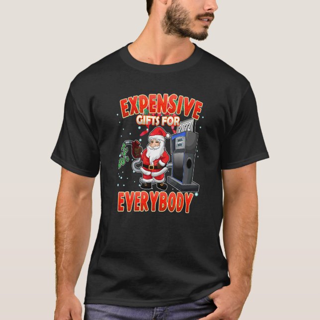 Christmas Santa Clause Expensive T-Shirt (Vorderseite)