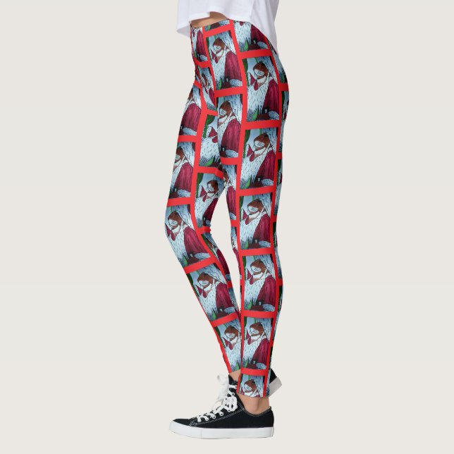 CHRISTMAS SANTA MOUSE LEGGINGS (Links)