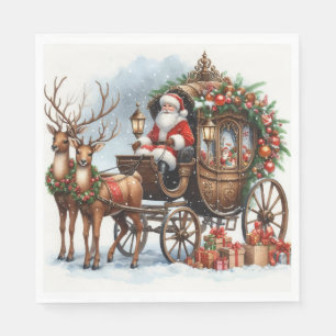 Christmas Santa Serviette