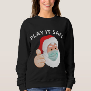 CHRISTMAS SANTA TRAING MASK 2022 SWEATSHIRTS