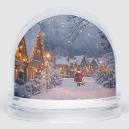 Christmas Santa Village Schneekugeln