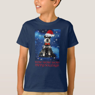 Christmas Schnauzer T-Shirt