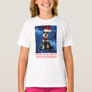Christmas Schnauzer T-Shirt