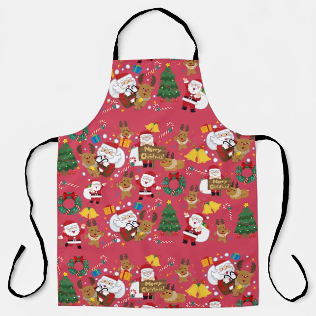christmas schürze (Vorderseite)