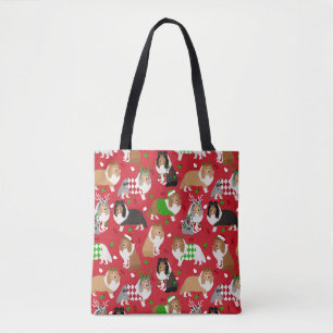 Christmas Sheltie Shetland Sheepdog