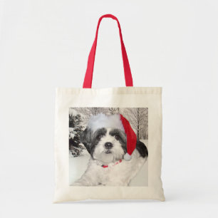 Christmas Shih Tzu Tragetasche