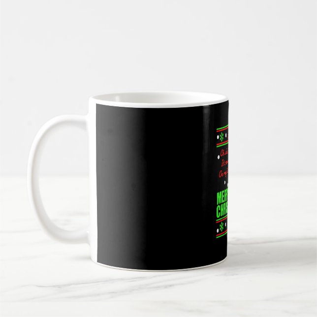 Christmas Shirt Kaffeetasse (Links)