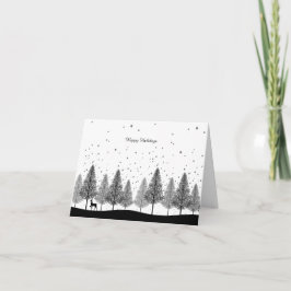Christmas  silent night card dankeskarte
