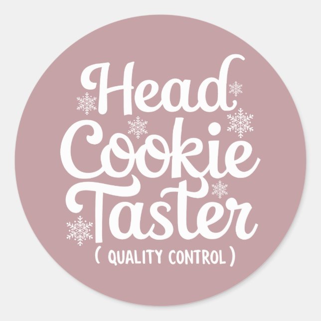 Christmas | Silvesteraufkleber Runder Aufkleber (Vorderseite)