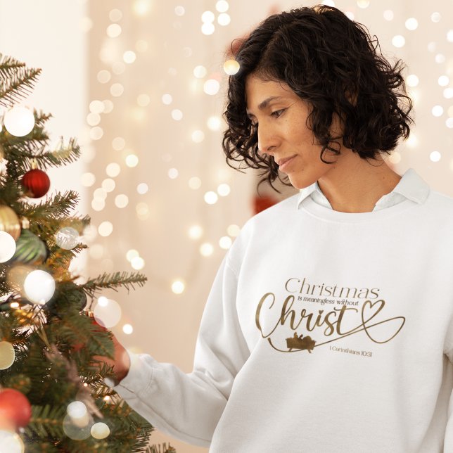 CHRISTMAS SIND OHNE CHRISTENFRAUEN BEDEUTEND SWEATSHIRT (Von Creator hochgeladen)