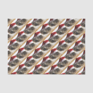 Christmas Sleepy Otter Seidenpapier