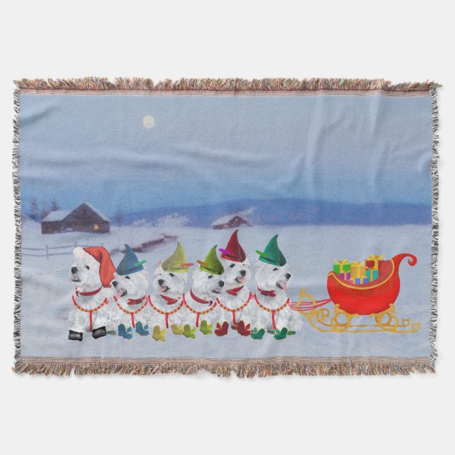 Christmas Sleigh Decke (Vorderseite)