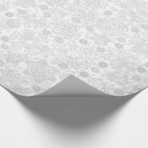 CHRISTMAS SNOWFLAKES PATTER | WRAPPING PAPIER