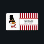 Christmas Snowman Address Mailing Labels Adressaufkleber<br><div class="desc">Ändern Sie einfach den Vorlagentext in Ihre eigenen Informationen,  um diese Adressetiketten für Ihre Urlaubssendungen zu erwerben.</div>