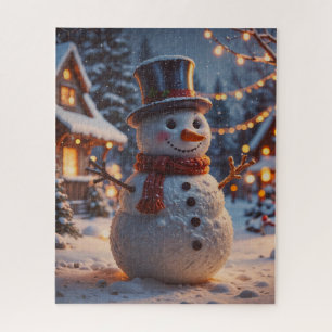 Christmas Snowman Puzzle